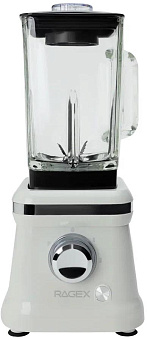 RAGEX R1501-201 белый 2 скорости 1200 Вт Стационарный блендер