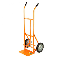 СИБРТЕХ Тележка ручная 2-х колесная, облегченная 68949 Тележка