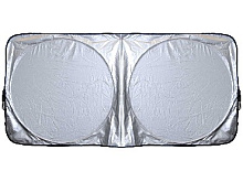 NOVA BRIGHT металлизированная, под лобовое стекло (серебро), 130х60см 46480 Шторки солнцезащитные