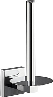 GFMARK 84008 Держатель для туалетной бумаги и бумажного полотенца, на квадратном основании, ВЕРТИКАЛЬНЫЙ, цвет ХРОМ