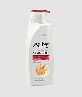 ACTIVE Шампунь для окрашенных волос CARE & BEAUTY. С кератином и пшеничным протеином, 350 мл (512102053) Шампунь ACTIVE Шампунь для окрашенных волос C