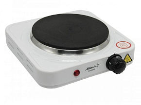 ATLANTA ATH-1735 белый ATH-1735 (white) Электроплитка одноконфорочная