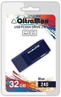 OLTRAMAX 32GB 240 синий USB флэш-накопитель