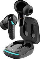 DEFENDER (63285) CyberDots 285 черный, игровые TWS, Bluetooth Наушники