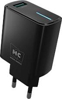 MORE CHOICE (4620202555861) NC63 СЗУ 1USB 3.0A QC3.0 15W , черный СЗУ