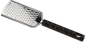 MALLONY Тёрка MARBLE из нержавеющей стали с ручкой из полипропилена, размер: 24*5,8 см (107868)