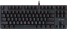 RAPOO V500ALLOY Black Клавиатура проводная