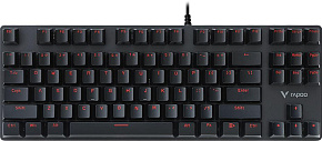 RAPOO V500ALLOY Black Клавиатура проводная