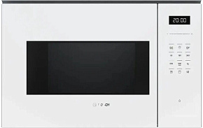 BOSCH Встраиваемая микроволновая печь BEL554MW2, 25л, 900Вт, белый