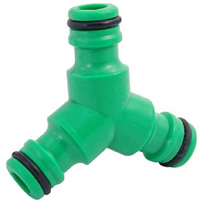 PARK HL021 переходник трехсторонний (002719)(6) Шланги, системы полива