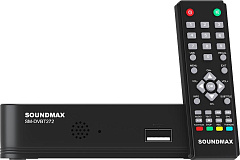 SOUNDMAX SM-DVBT272(черный) Плееры Медиа SM-DVBT272(черный)