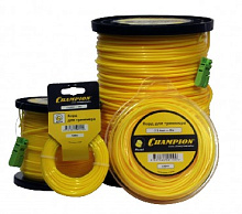 CHAMPION C5012 - корд трим. Round 3.0мм* 25м (круглый) Леска для триммера