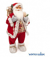 WINTER GLADE Санта Клаус 80 см М95 новогодняя игрушка