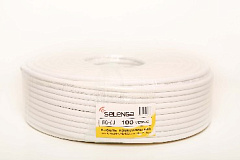 SELENGA RG6 PVC 100 м. белый ВВ2139 Коаксиальный кабель