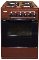 ЛЫСЬВА ЭП 401 СТ коричневая Плита электрическая