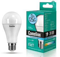 CAMELION (12186) LED15-A60/845/E27 Лампа светодиодная