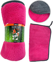 LI-SA LS0105 из суперплотной микрофибры для сушки и полировки 32х43см, плотность 600г/м2 48871 Салфетка для автомобиля