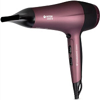 VITEK Фен VT-2535, 2200Вт, бордовый и черный Фен