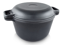 НЕВА МЕТАЛЛ ПОСУДА 6850 5,0л. Посуда НЕВА МЕТАЛЛ ПОСУДА литая 6850 5,0л.