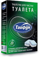 ТАЙФУН 181114 Таблетки для чистки туалета, 20 шт Чистка туалета ТАЙФУН 181114 Таблетки для чистки туалета, 20 шт