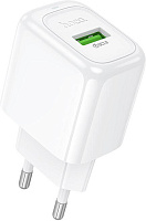 HOCO (6942007631457) CS52A 1USB 3.0A QC3.0 18W White СЗУ