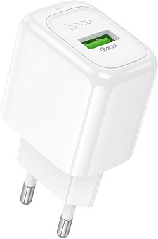 HOCO (6942007631457) CS52A 1USB 3.0A QC3.0 18W White СЗУ