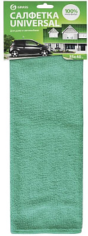 GRASS IT-0306 Салфетка микрофибра универс 35*40 (1шт) УПАК