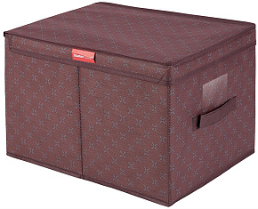 MASTER HOUSE БРАУНИ короб с откидной крышкой L 40*50*25см 75288 Система хранения вещей