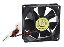 GEMBIRD Вентилятор (FANCASE-4), 80x80x25, втулка, 4 pin Molex, провод 30 см Вентилятор