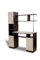 БИТЕЛ СК-7 Венге/Ясень (2 пак.) Компьютерный стол