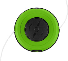 СИБРТЕХ Катушка для триммера полуавтомат., легкая заправка, гайка М10х1,25 левая 96373 Катушка