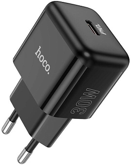HOCO (6931474789907) СЗУ HOCO N32 Glory PD30W single port charger черный СЗУ