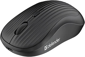 DEFENDER (52202) Slot MS-202 черный Мышь