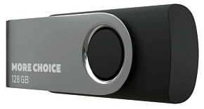 MORE CHOICE (4610196407680) MF128-4 USB 128GB 2.0 Black Флэш-накопитель