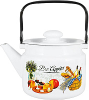 ЛЫСЬВА 27104П2 Пикник эмал 2,0л Чайник ЛЫСЬВА 27104П2 Пикник эмал 2,0л