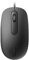 RAPOO N200 Black Мышь проводная