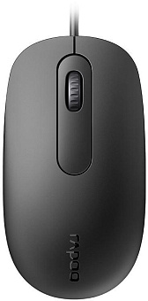 RAPOO N200 Black Мышь проводная