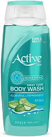 ACTIVE CARE & BEAUTY. Освежение. 400 мл. Green 532302068 Гель для душа ACTIVE CARE & BEAUTY. Освежение. 400 мл. Green 532302068