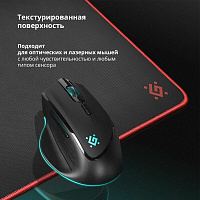 DEFENDER (50017) Коврик для мыши Black (M) черный Коврик для мыши