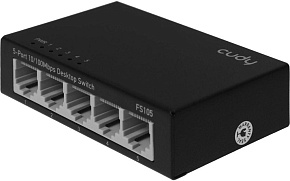CUDY Коммутатор FS105 (L2) 5x100Мбит/с неуправляемый