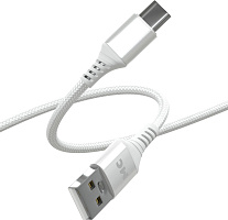 MORE CHOICE (4620202553997) K69a USB 3.0A для Type-C - 1 м , белый Кабель