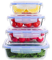 LORAINE 60038 Набор жаропрочных мисок 8 пр.