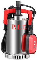 P.I.T. Насос дренажный электрич. PSW600-C (750Вт, чистая вода, напор 9,5м, 158л/мин, нерж. сталь)