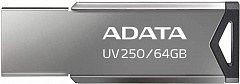 A-DATA 64GB UV250 металл USB2.0 (AUV250-64G-RBK) USB флэш-накопитель