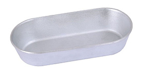KUKMARA х010 хлебная алюм. литая 27,3х13х6см овальная Форма для выпечки