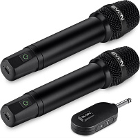 SVEN MK-742, черный (2.4GHz, 180mAh) Набор микрофонов SVEN MK-742, черный (2.4GHz, 180mAh)