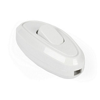 SMARTBUY (SBE-06-S04-w) Переключатель бра белый 6А 250В переключатель