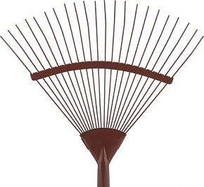 РОССИЯ Грабли веерные 22-зуб. (Заря) (183729)