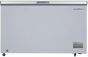 SNOWCAP CF-400 S 380 л серебристый (ларь, глухая крышка) Морозильный ларь