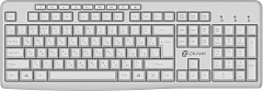 OKLICK Клавиатура Оклик K225W белый USB беспроводная Multimedia (1875235) Клавиатура